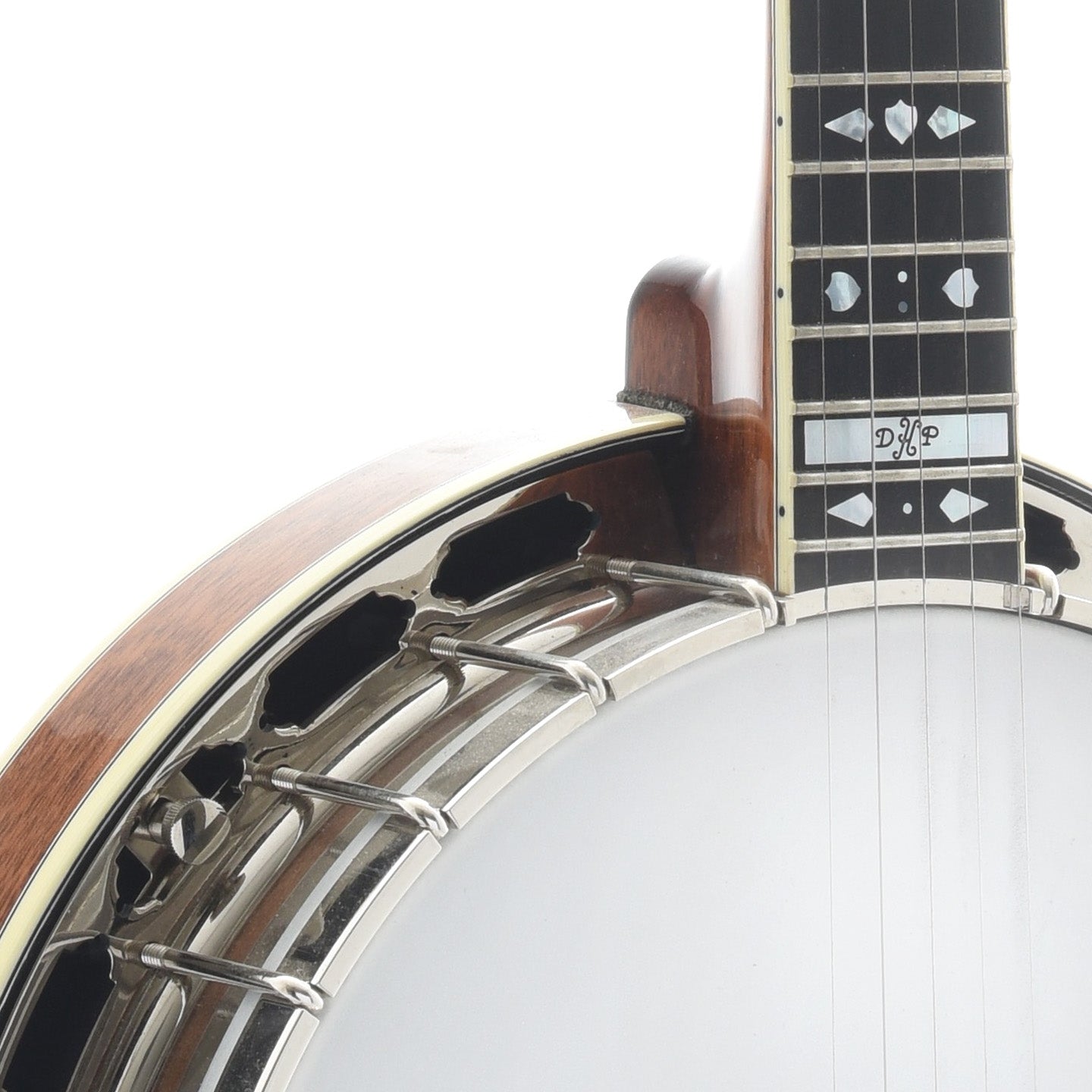 Image 5 of DP Hopkins Mahogany Standard Banjo & Case - SKU# DPH6 : Product Type Resonator Back Banjos : Elderly Instruments