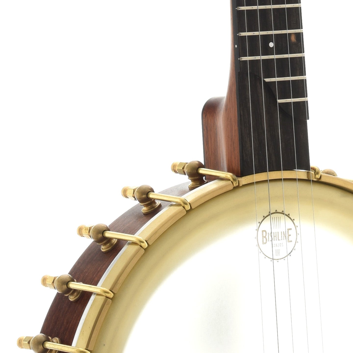 Image 5 of Bishline Okie Openback Banjo & Case - SKU# OKIE : Product Type Open Back Banjos : Elderly Instruments
