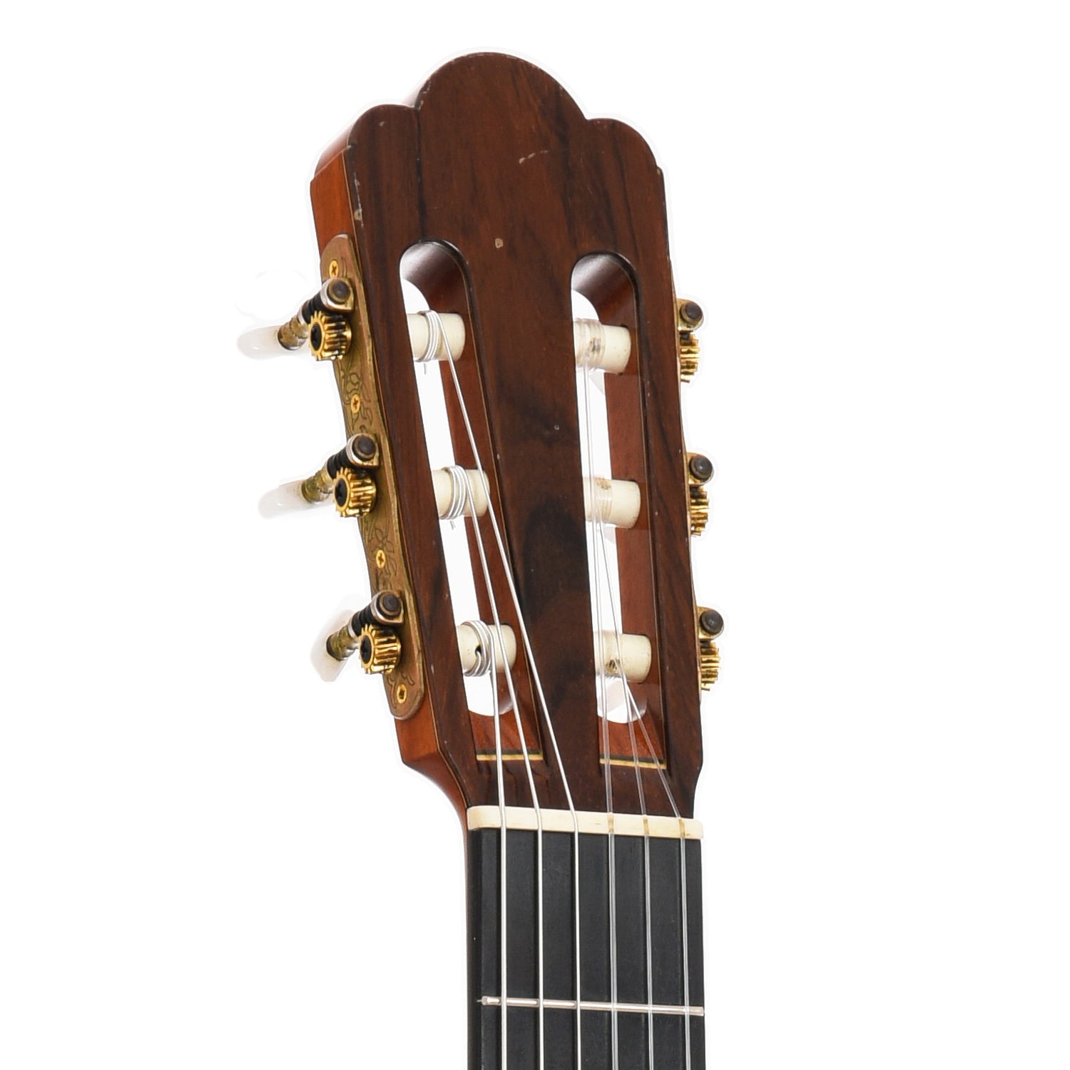 Headstock of Asturias Custom S Classical Guitar