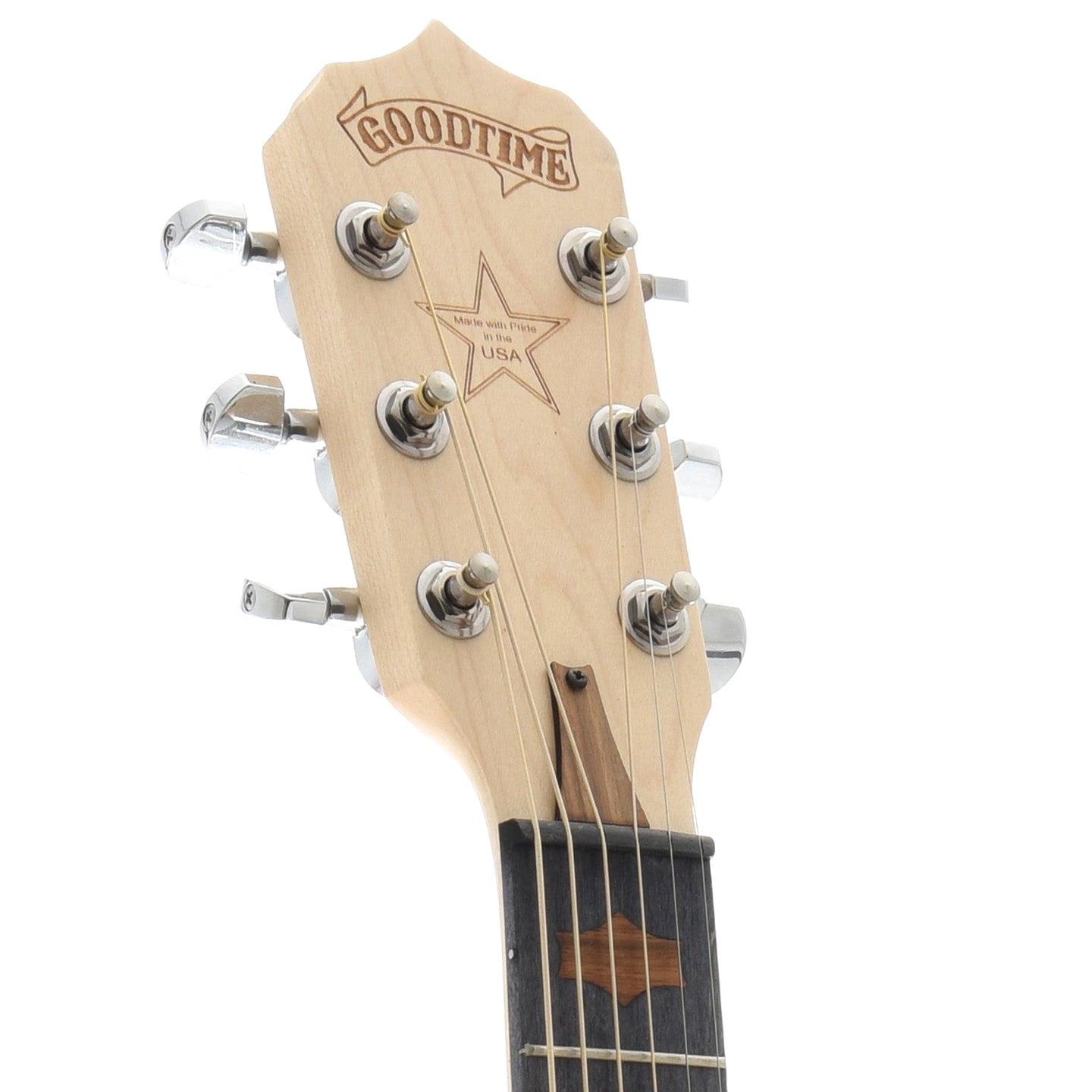 Image 7 of Deering Goodtime Six-R (G6SR) 6-string Banjo Guitar with Resonator - SKU# GOOD6R : Product Type 6-string Banjos : Elderly Instruments