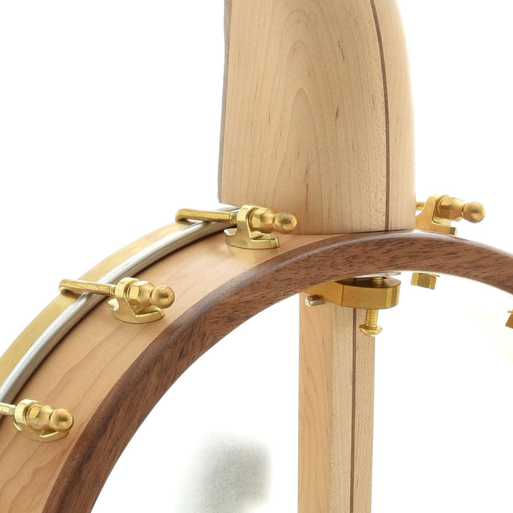 Image 8 of Pisgah Banjo Co. 12" Maple Appalachian Openback Banjo, Standard Scale - SKU# PAPMSTD-195609 : Product Type Open Back Banjos : Elderly Instruments
