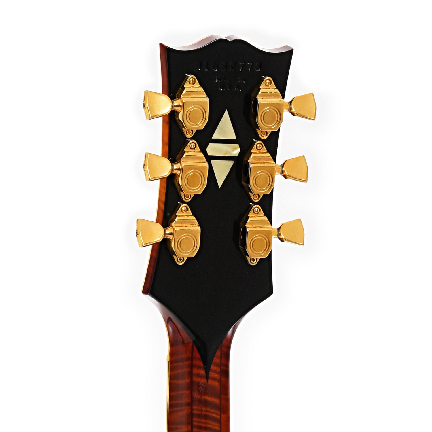 Back headstock of Gibson Super 400 CES Hollow Body Electric