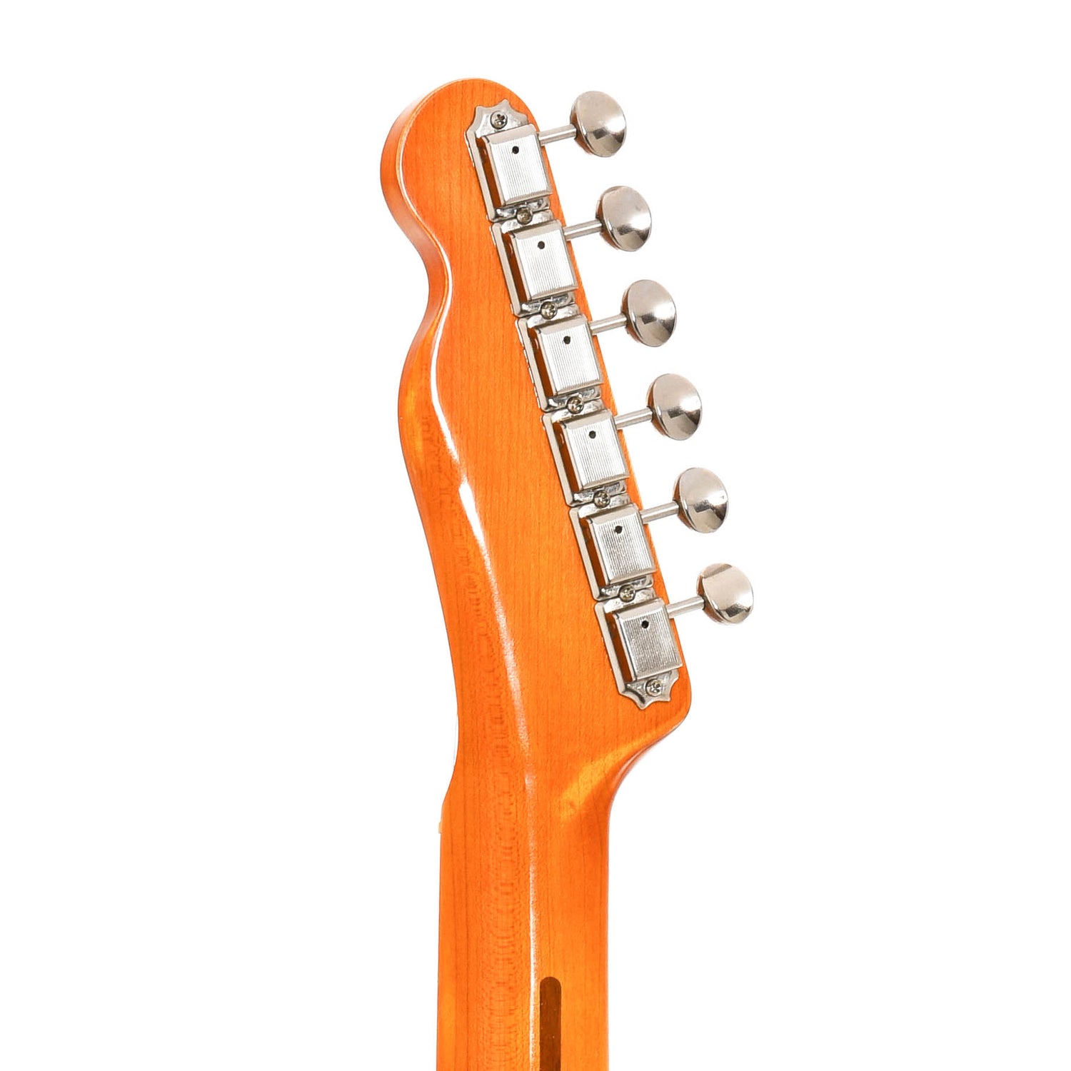 Back Headstock of Parts T-Style Electric Guitar