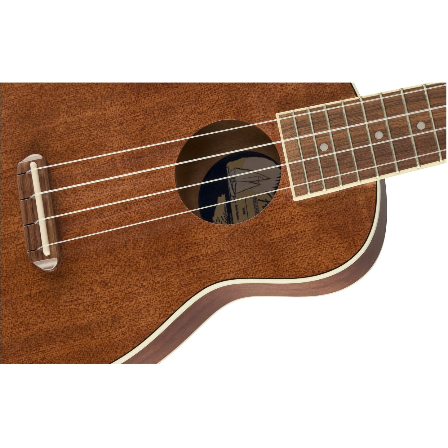 Image 5 of Fender Seaside Soprano Ukulele Pack - SKU# FSSUPK : Product Type Soprano Ukuleles : Elderly Instruments