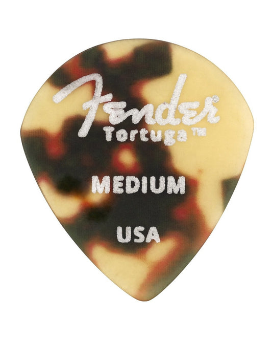 Image 1 of Fender Tortuga Picks, 551 Shape, Medium, 6-Pack - SKU# TORTUGA-551-M : Product Type Accessories & Parts : Elderly Instruments