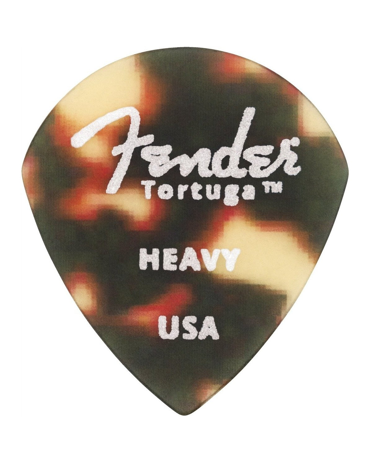 Image 1 of Fender Tortuga Picks, 551 Shape, Heavy, 6-Pack - SKU# TORTUGA-551-H : Product Type Accessories & Parts : Elderly Instruments