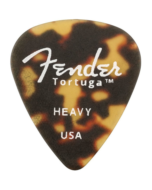 Image 1 of Fender Tortuga Picks, 351 Shape, Heavy, 6-Pack - SKU# TORTUGA-351-H : Product Type Accessories & Parts : Elderly Instruments