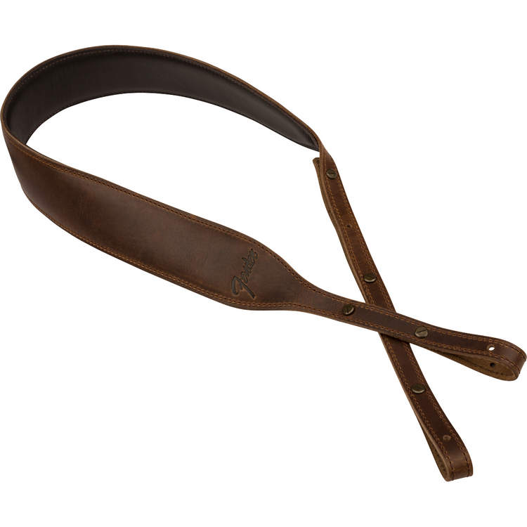 Image 2 of Fender Paramount Banjo Leather Strap- SKU# FPBLS : Product Type Accessories & Parts : Elderly Instruments