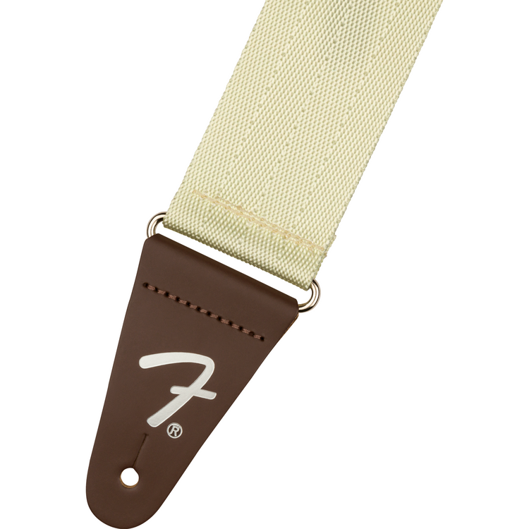 Image 2 of Fender American Professional II Seat Belt Strap, Olympic White- SKU# FAPSBELTS-OW : Product Type Other : Elderly Instruments