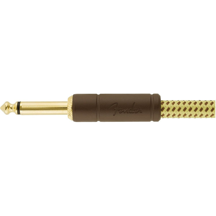 Image 3 of Fender Deluxe Series Instrument Cable, 18.6', Tweed - SKU# FDLX-186-TWD : Product Type Cables & Accessories : Elderly Instruments