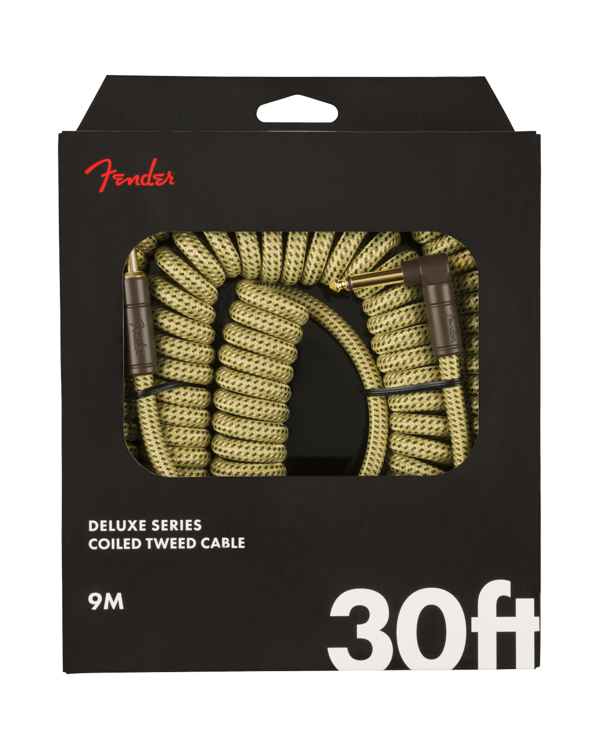 Image 1 of Fender Deluxe Series Coil Cable, Tweed - SKU# FDSCCTWD : Product Type Cables & Accessories : Elderly Instruments