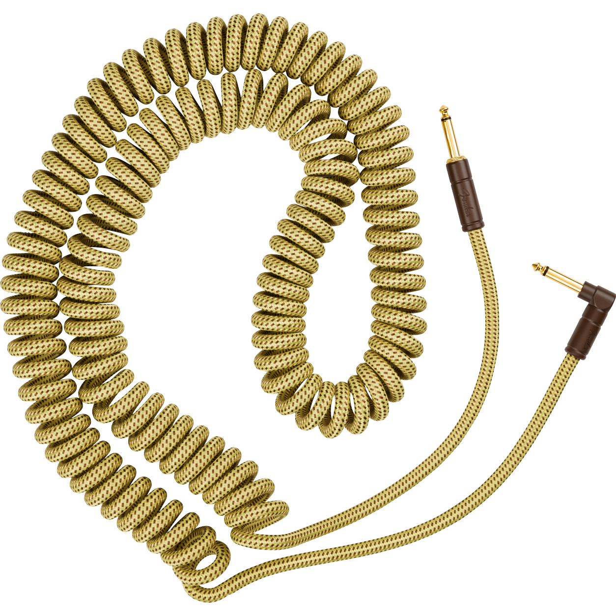 Image 2 of Fender Deluxe Series Coil Cable, Tweed - SKU# FDSCCTWD : Product Type Cables & Accessories : Elderly Instruments