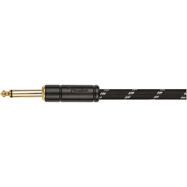 Image 3 of Fender Deluxe Series Coil Cable, Black Tweed - SKU# FDSCCBTWD : Product Type Cables & Accessories : Elderly Instruments