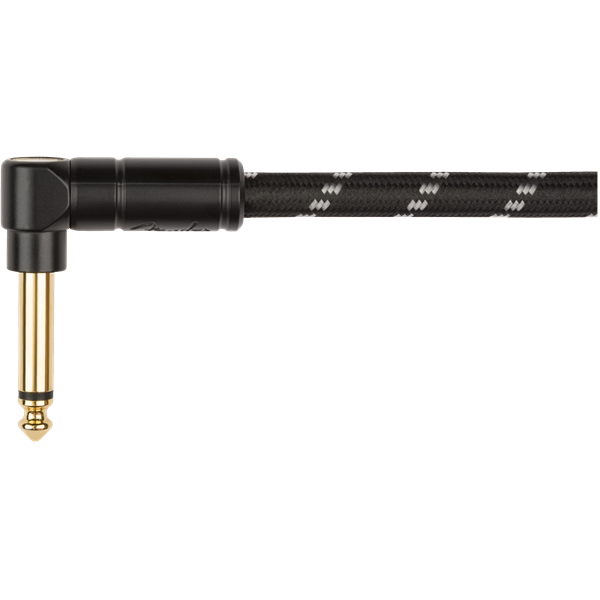 Fender Deluxe Series Coil Instrument Cable, Black Tweed – Elderly