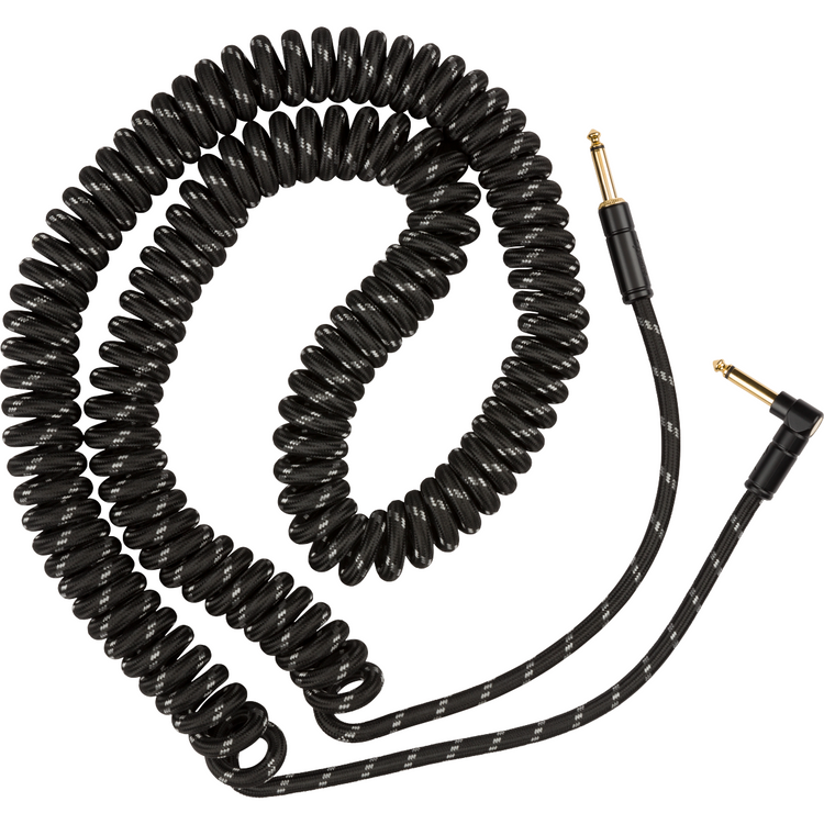 Image 2 of Fender Deluxe Series Coil Cable, Black Tweed - SKU# FDSCCBTWD : Product Type Cables & Accessories : Elderly Instruments