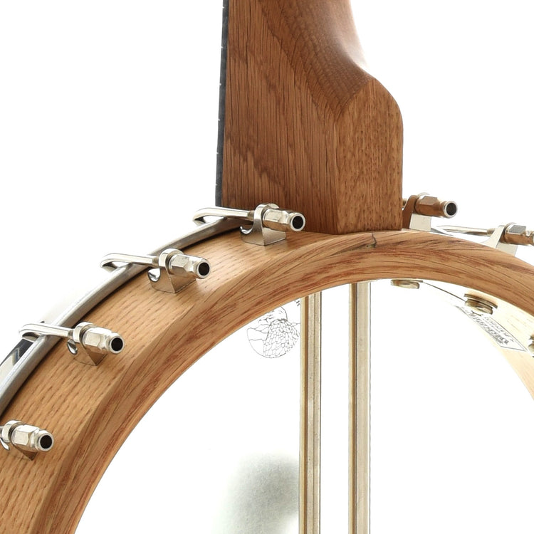 Image 9 of Vega (by Deering) White Oak Openback Banjo & Case, 12" Rim - SKU# VEGAWO12 : Product Type Open Back Banjos : Elderly Instruments