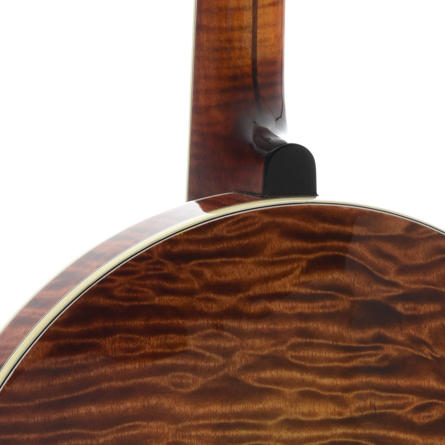 Image 9 of DP Hopkins Maple Golden Deluxe Banjo & Case - SKU# DPH2-2 : Product Type Resonator Back Banjos : Elderly Instruments