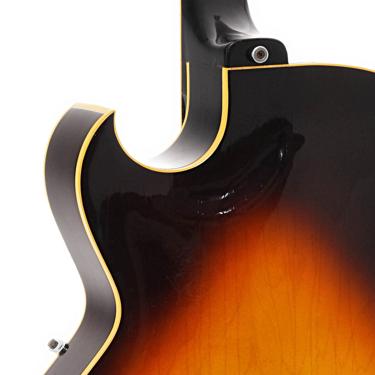 neck joint of 1968 Gibson ES-175 D Hollowbody Electric