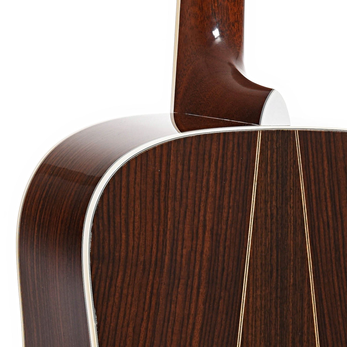 Heel of Martin D-35 Centennial Acoustic