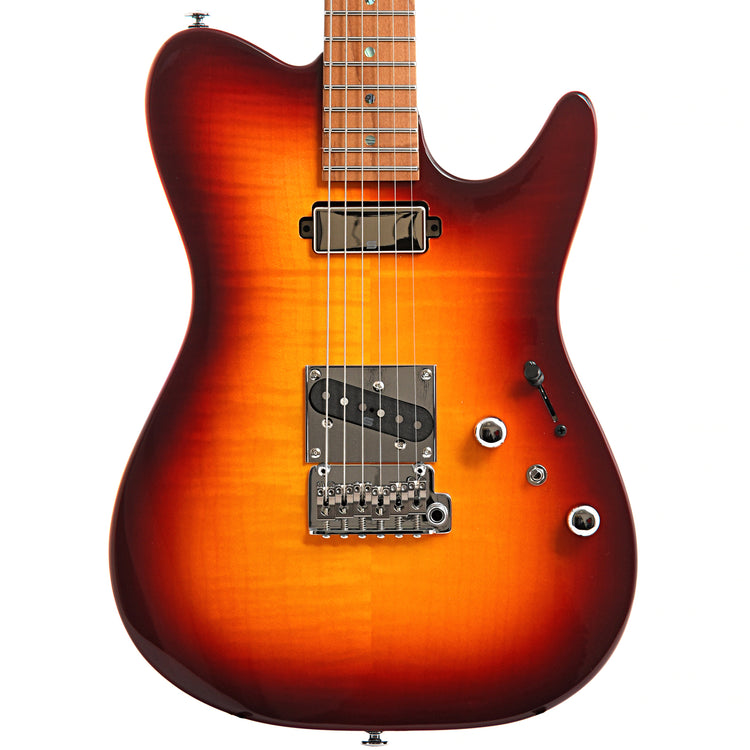 Image 1 of Ibanez Prestige Series AZS2200F Electric Guitar, Sunset Burst- SKU# AZS2200F-STB : Product Type Solid Body Electric Guitars : Elderly Instruments