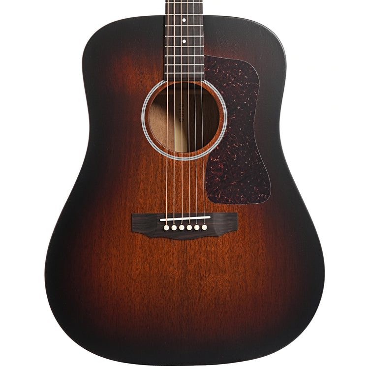Image 1 of Guild USA D-20 VSB Sunburst All-Mahogany Guitar & Case- SKU# GD20VS : Product Type Flat-top Guitars : Elderly Instruments