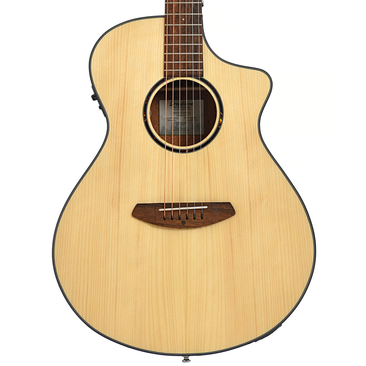 Front of Breedlove Eco Collection Discovery S Concert CE European-African Mahogany