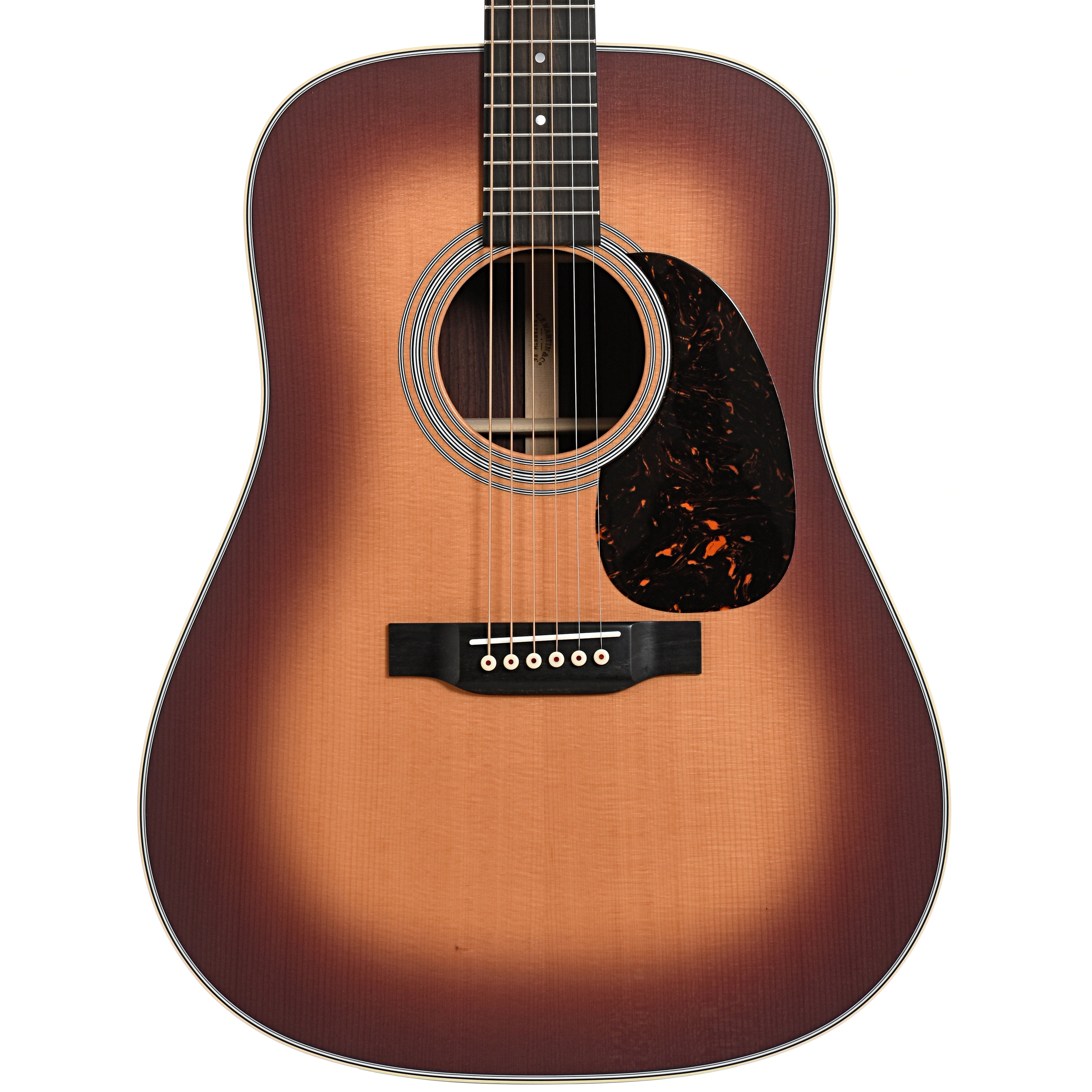 Martin D-28 Satin Acoustic Guitar & Case, Amberburst – Elderly
