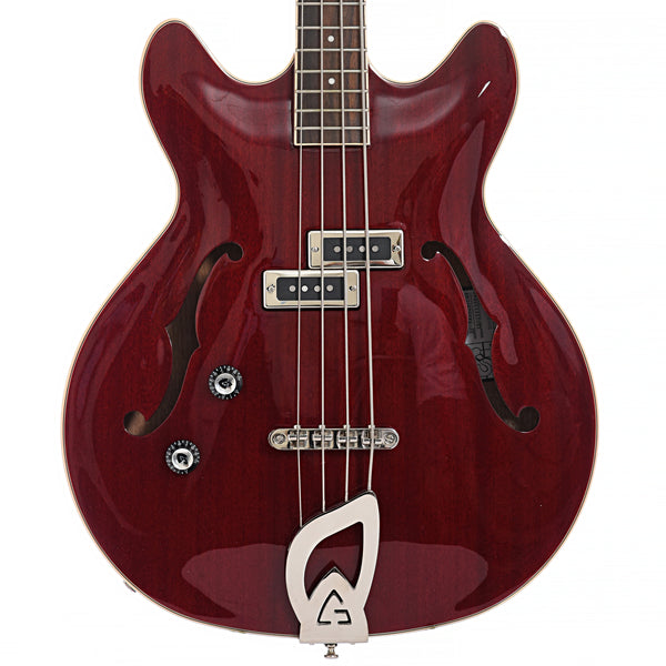 Guild Starfire 1 Lefthanded Bass, Cherry Red – Elderly Instruments