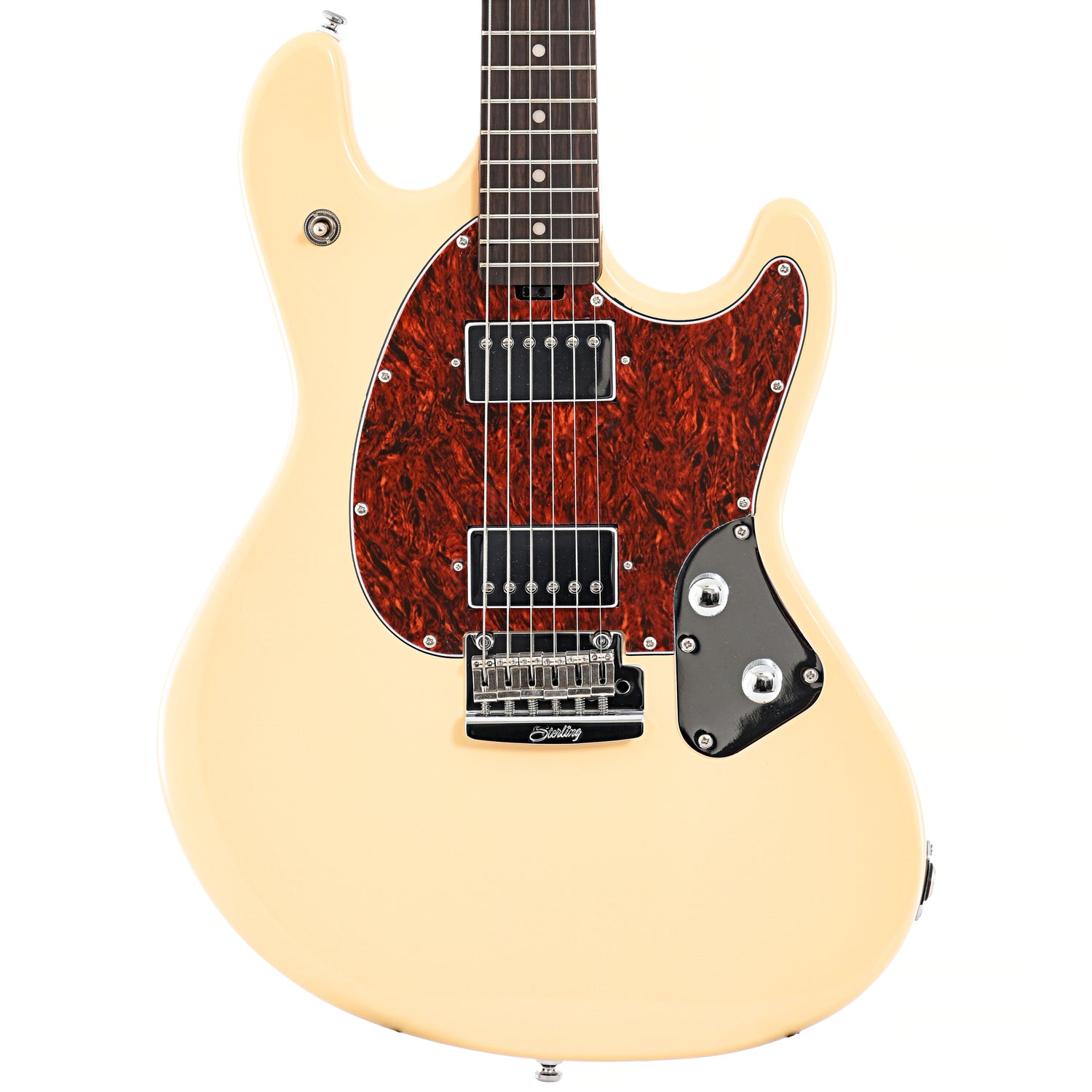 Image 2 of Sterling by Music Man Stingray SR50 Electric Guitar, Buttermilk- SKU# SR50-BM : Product Type Solid Body Electric Guitars : Elderly Instruments
