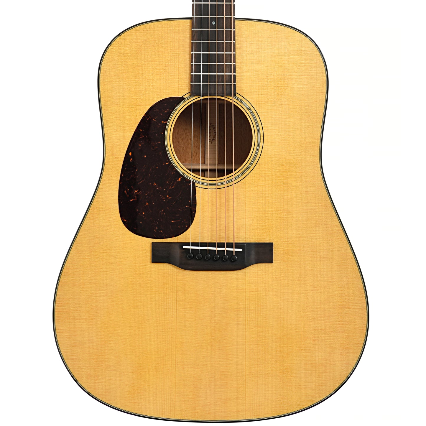 Front of Martin D-18 Lefthanded Guitar