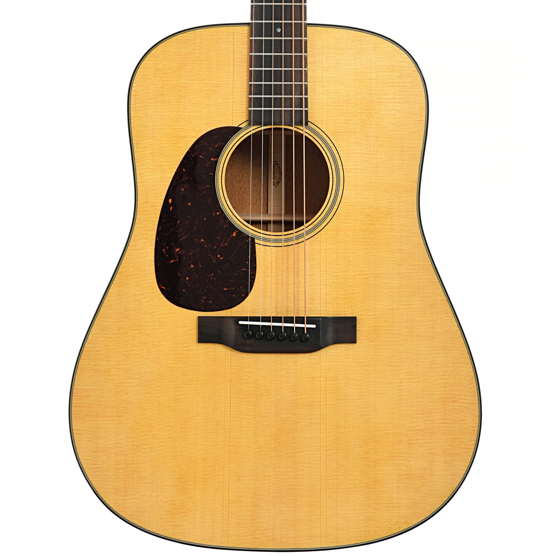 Front of Martin D-18 Lefthanded Guitar