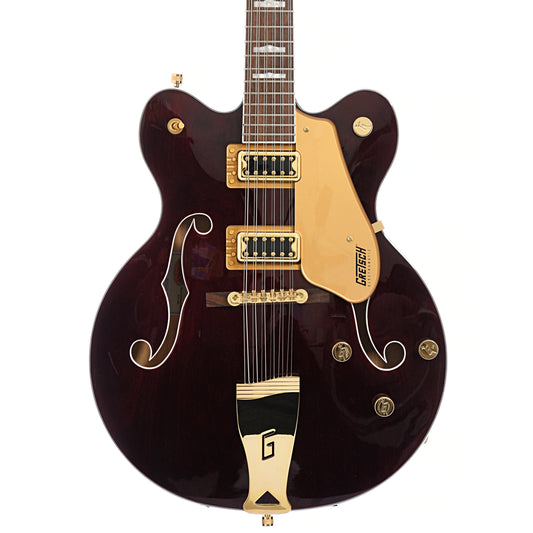 Gretsch G5422G-12 Electromatic Classic Hollow Body Double-Cut 12-String Electric Guitar, Walnut Stain
