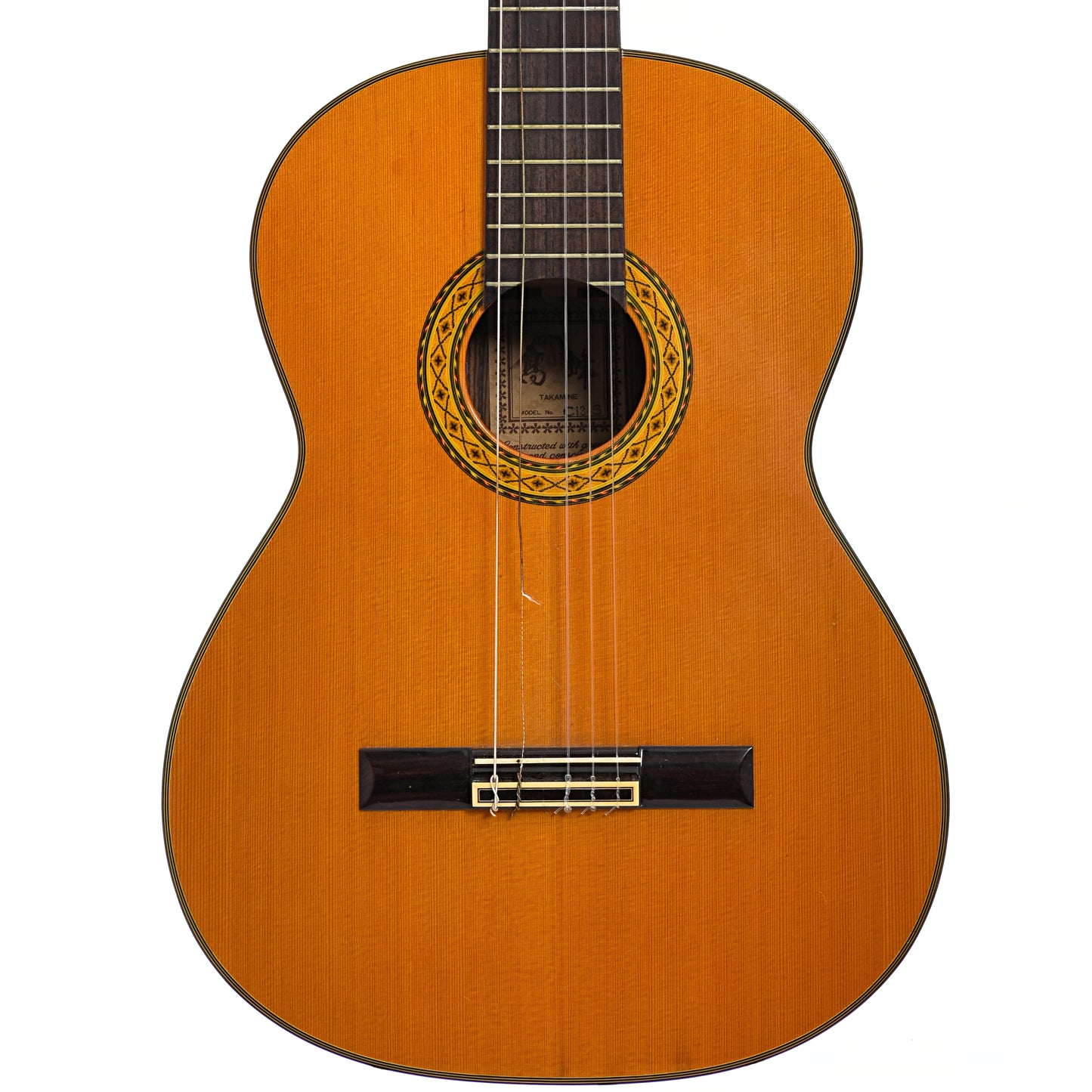 Front of Takamine C134S Classical