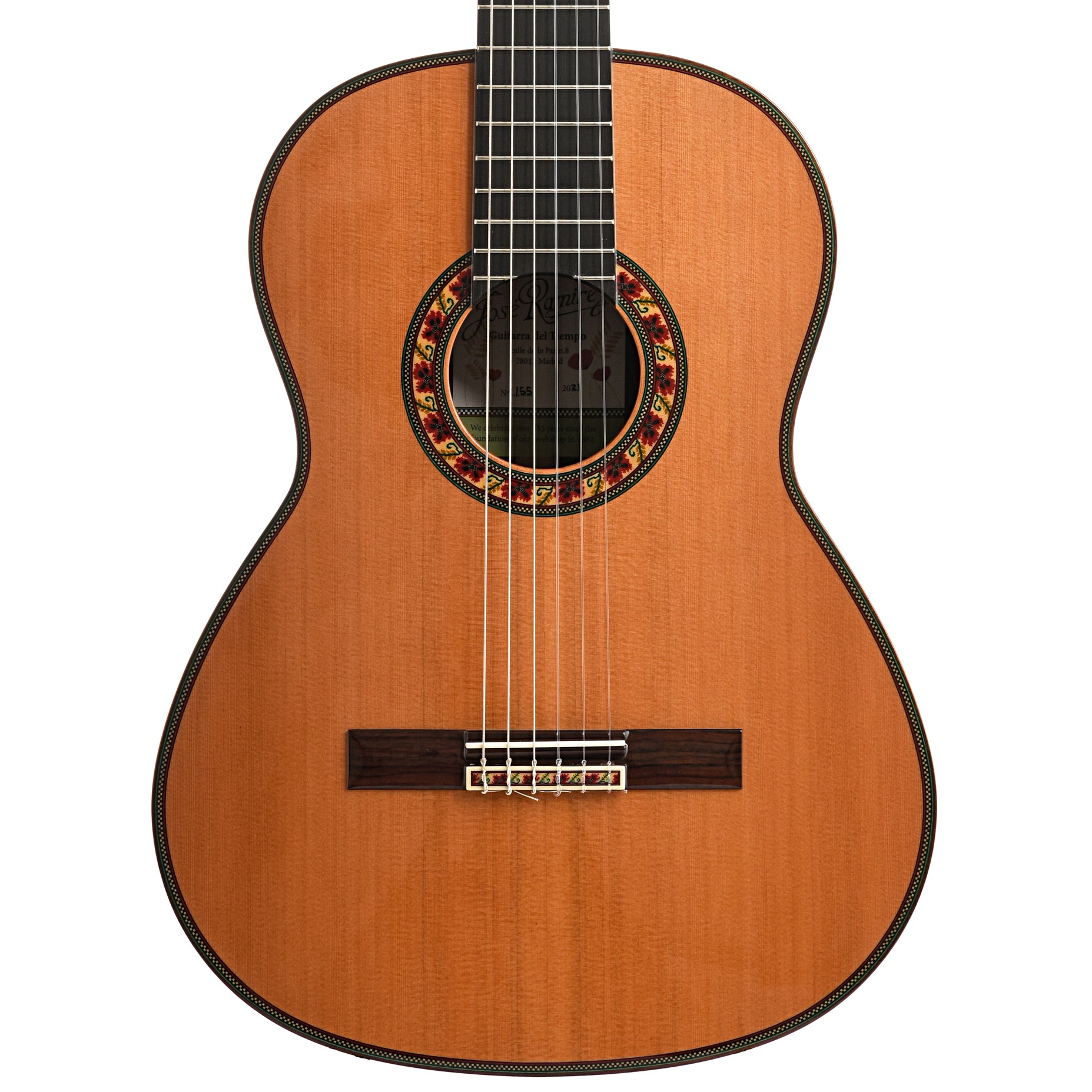 Image 2 of Jose Ramirez Guitarra Del Tiempo Classical Guitar and Case, Cedar Top Model - SKU# RAMDELTC : Product Type Classical & Flamenco Guitars : Elderly Instruments