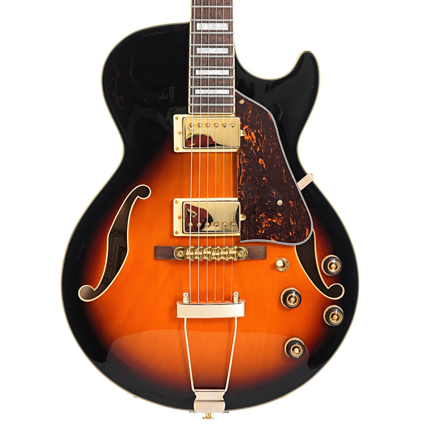 Image 1 of Ibanez Artcore AG75G Hollowbody Electric Guitar, Brown Sunburst- SKU# AG75G-BS : Product Type Hollow Body Electric Guitars : Elderly Instruments