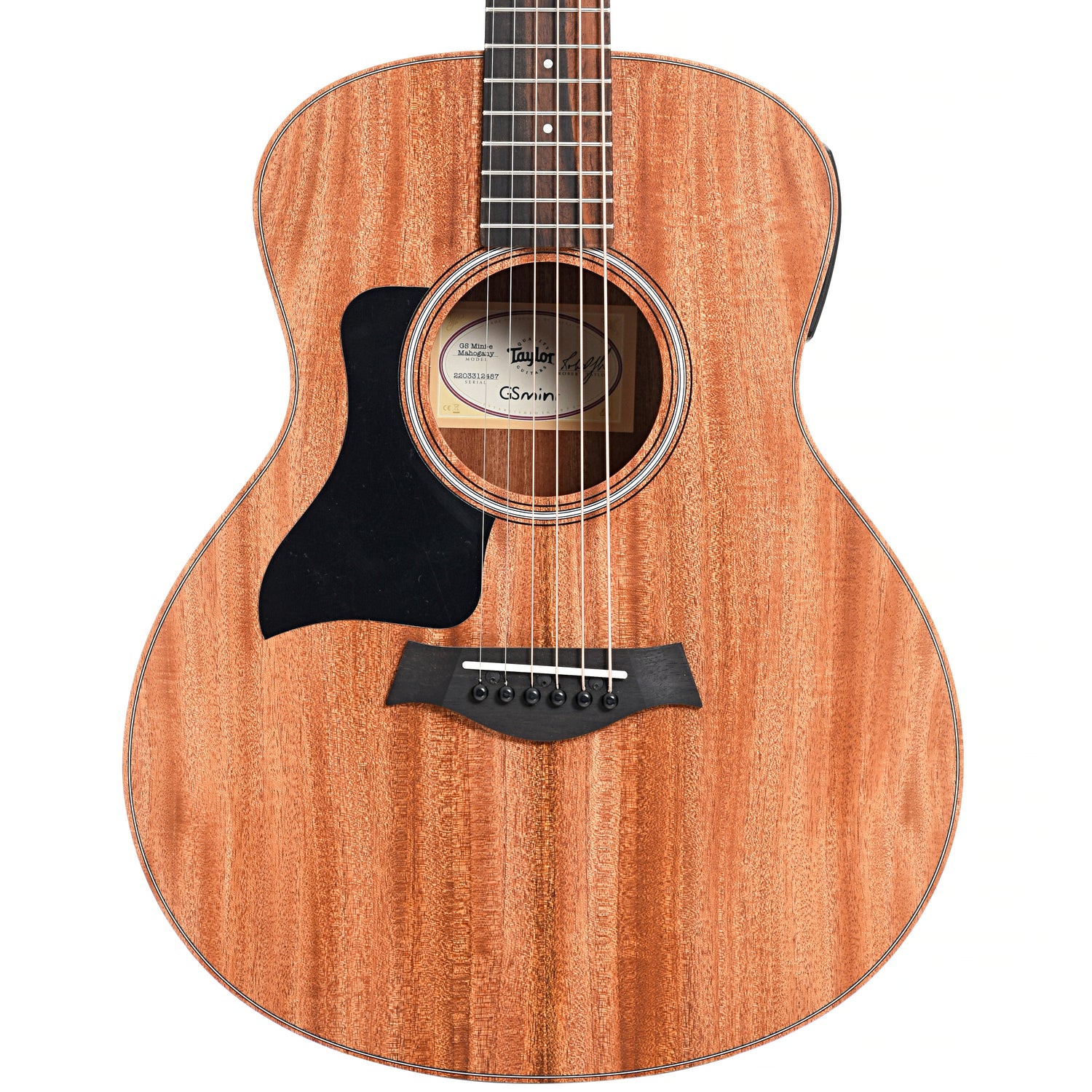 Image 2 of Taylor GS Mini-e Mahogany & Bag, Left Handed- SKU# GSMINIEMLH : Product Type Flat-top Guitars : Elderly Instruments