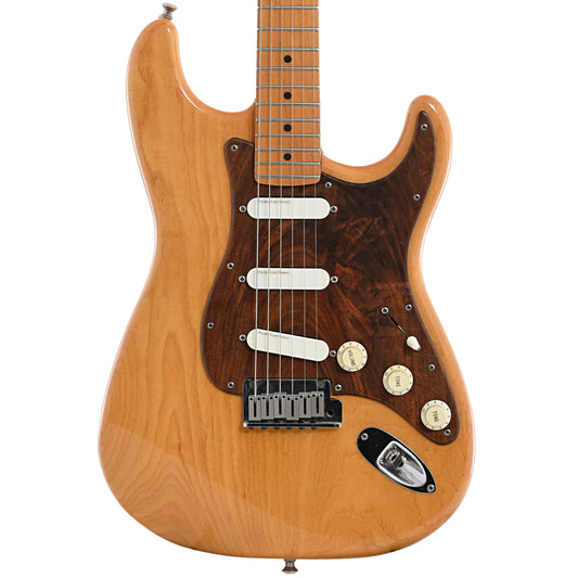 Front of Fender Ash Stratocaster Plus 
