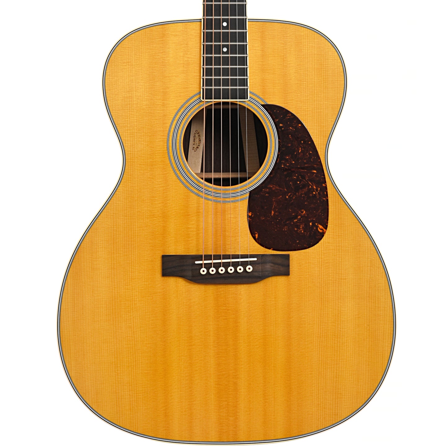Front of Martin M-36 Acoustic Guitar 