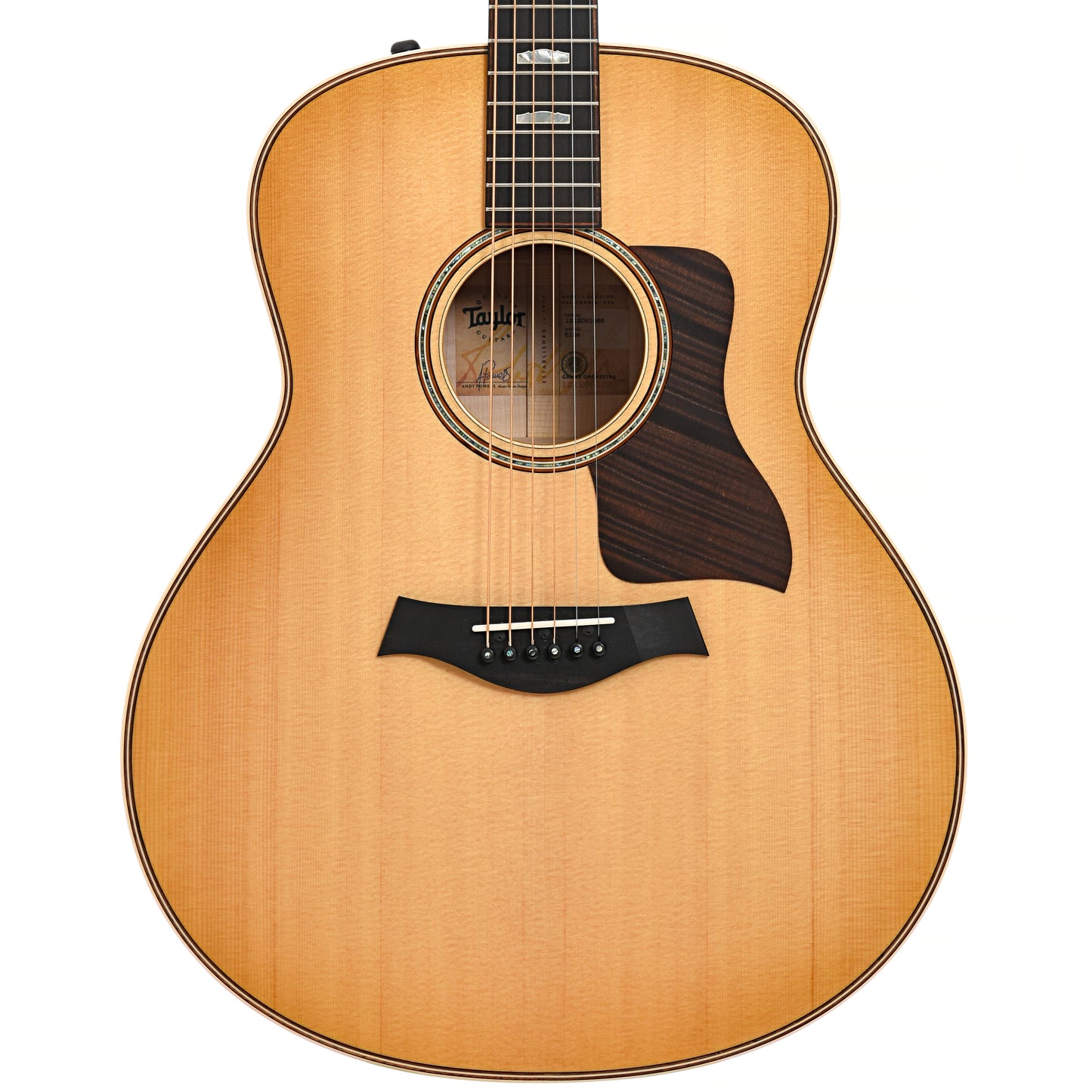 Front of Taylor 618e Acoustic-Electric 