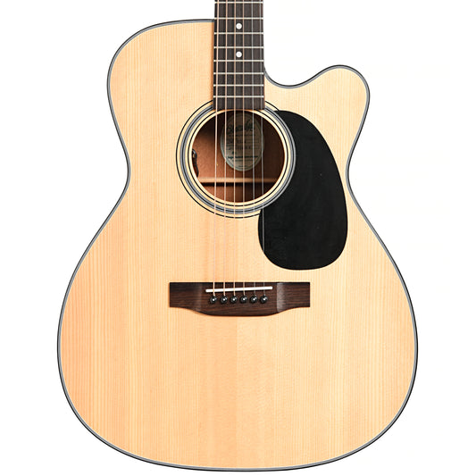 Front of Blueridge Contemporary Series BR-43CE Cutaway 