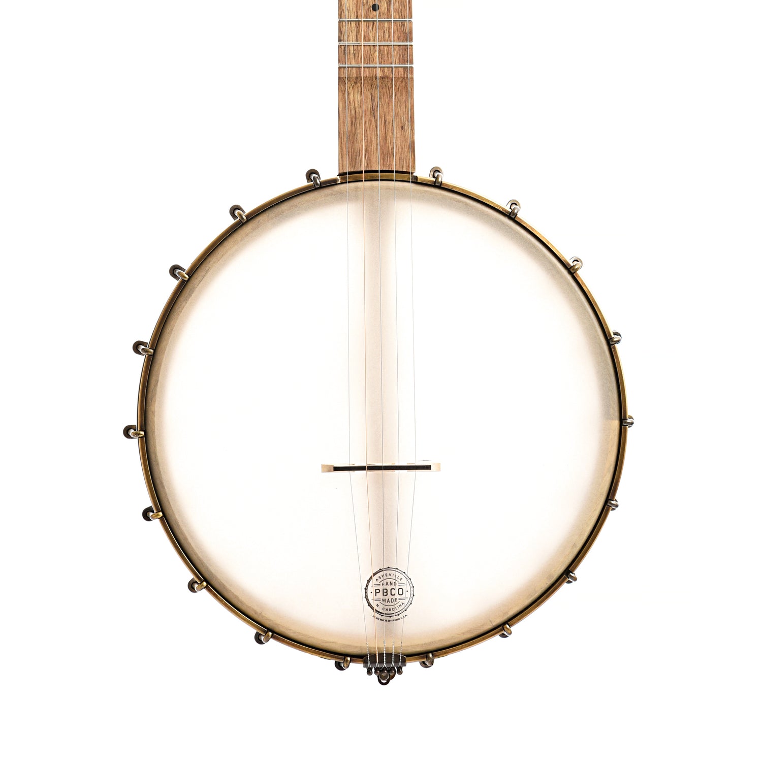 Image 1 of Pisgah Banjo Co. 12" Cherry Possum Openback Banjo, Short Scale - SKU# PP12SHORT-CB : Product Type Open Back Banjos : Elderly Instruments