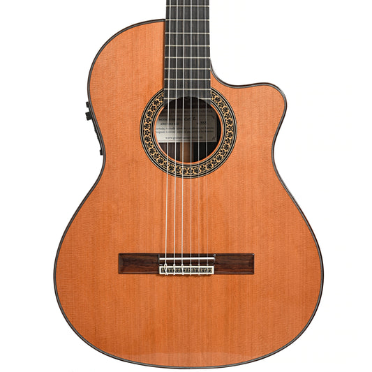 Image 1 of Jose Ramirez Cutaway 2 Studio Classical Guitar and Case, Cedar Top, with Pickup- SKU# RAMCUT2CE : Product Type Classical & Flamenco Guitars : Elderly Instruments