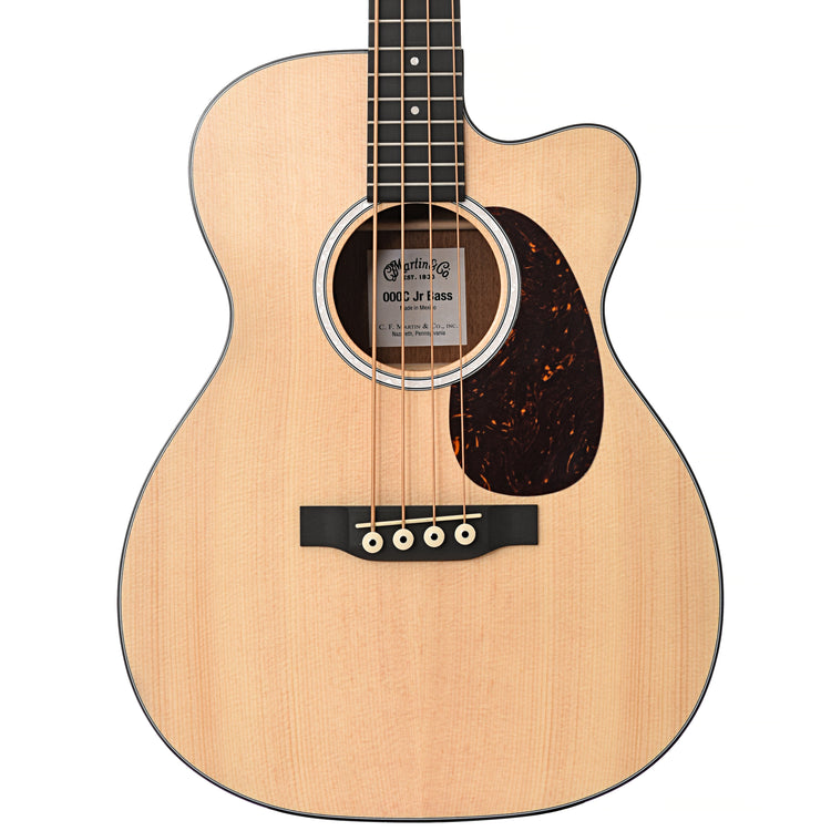 Front of Martin 000CJR-10E Acoustic Bass