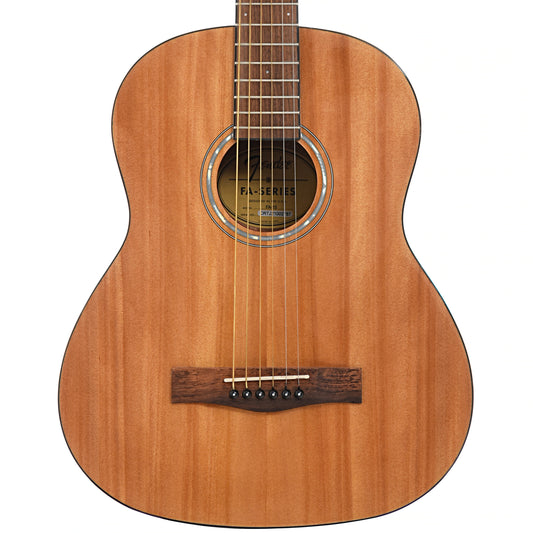 Front of Fender FA-15 3/4 Scale Steel String Acoustic 