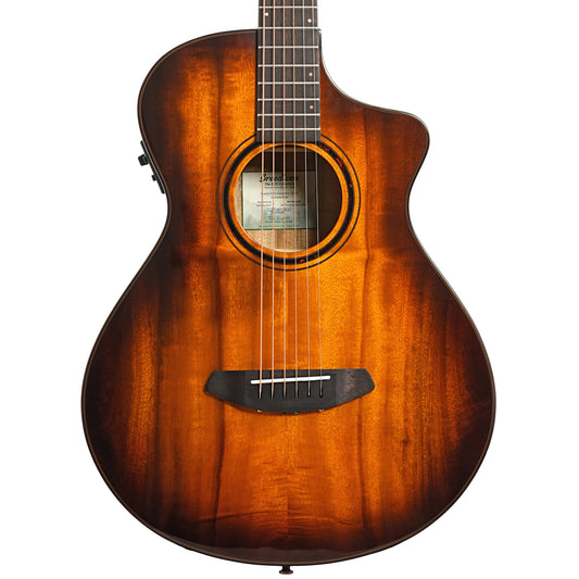 Image 1 of Breedlove Eco Collection Pursuit Exotic S Concertina Tiger's Eye CE Myrtlewood-Myrtlewood Acoustic-Electric Guitar- SKU# BPEX-CAT : Product Type Flat-top Guitars : Elderly Instruments