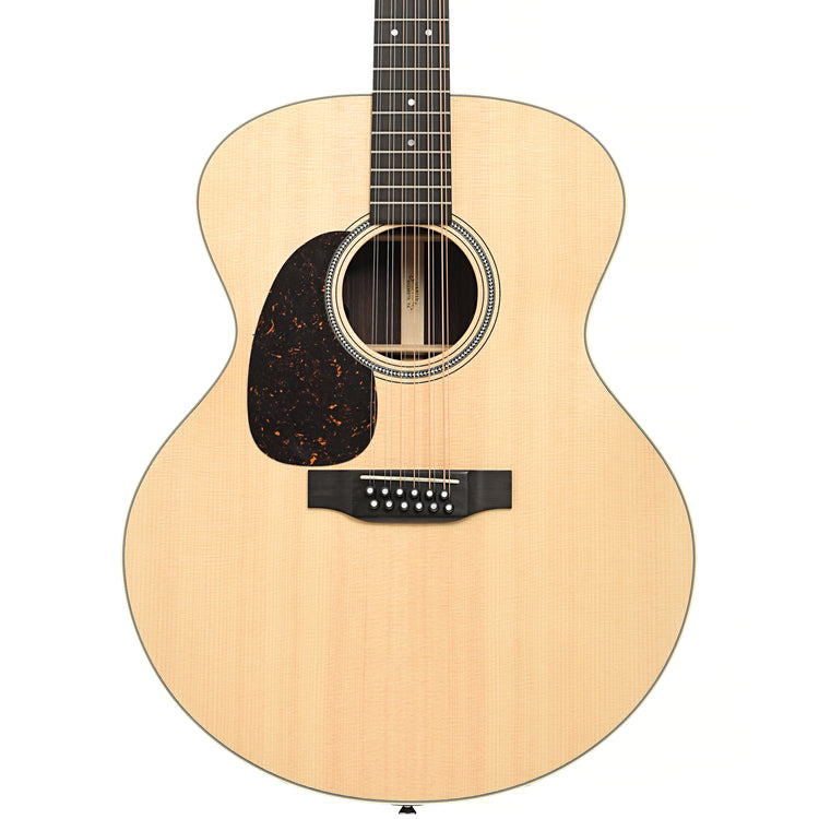 Front of Martin Grand J-16E Lefthanded Thin-Body 12-String