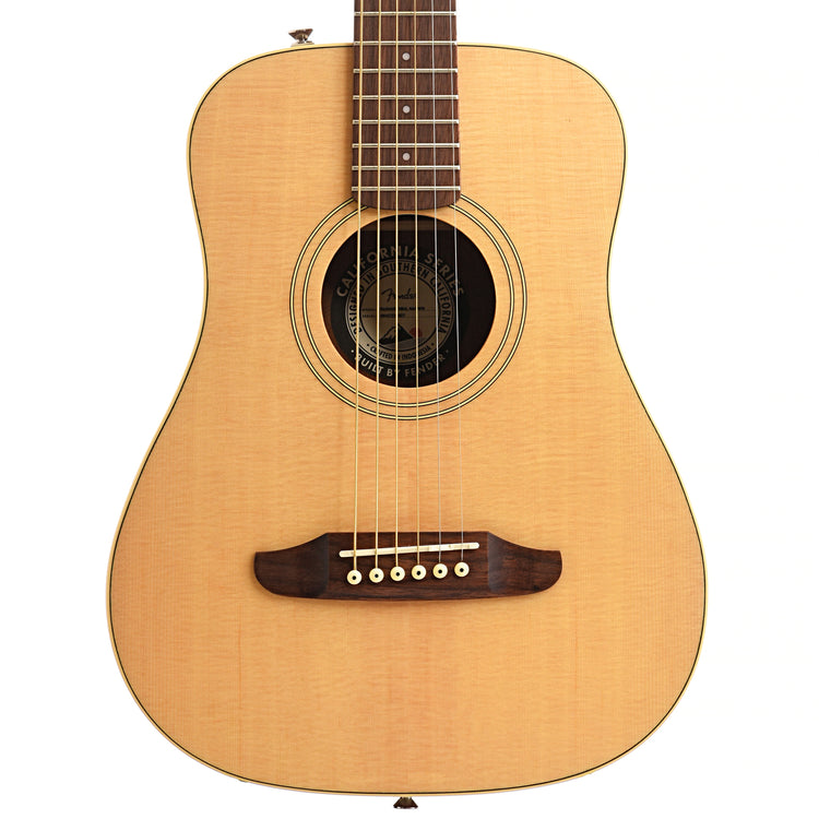Image 2 of Fender Redondo Mini Acoustic Guitar, Natural - SKU# FRMINI-NAT : Product Type Flat-top Guitars : Elderly Instruments