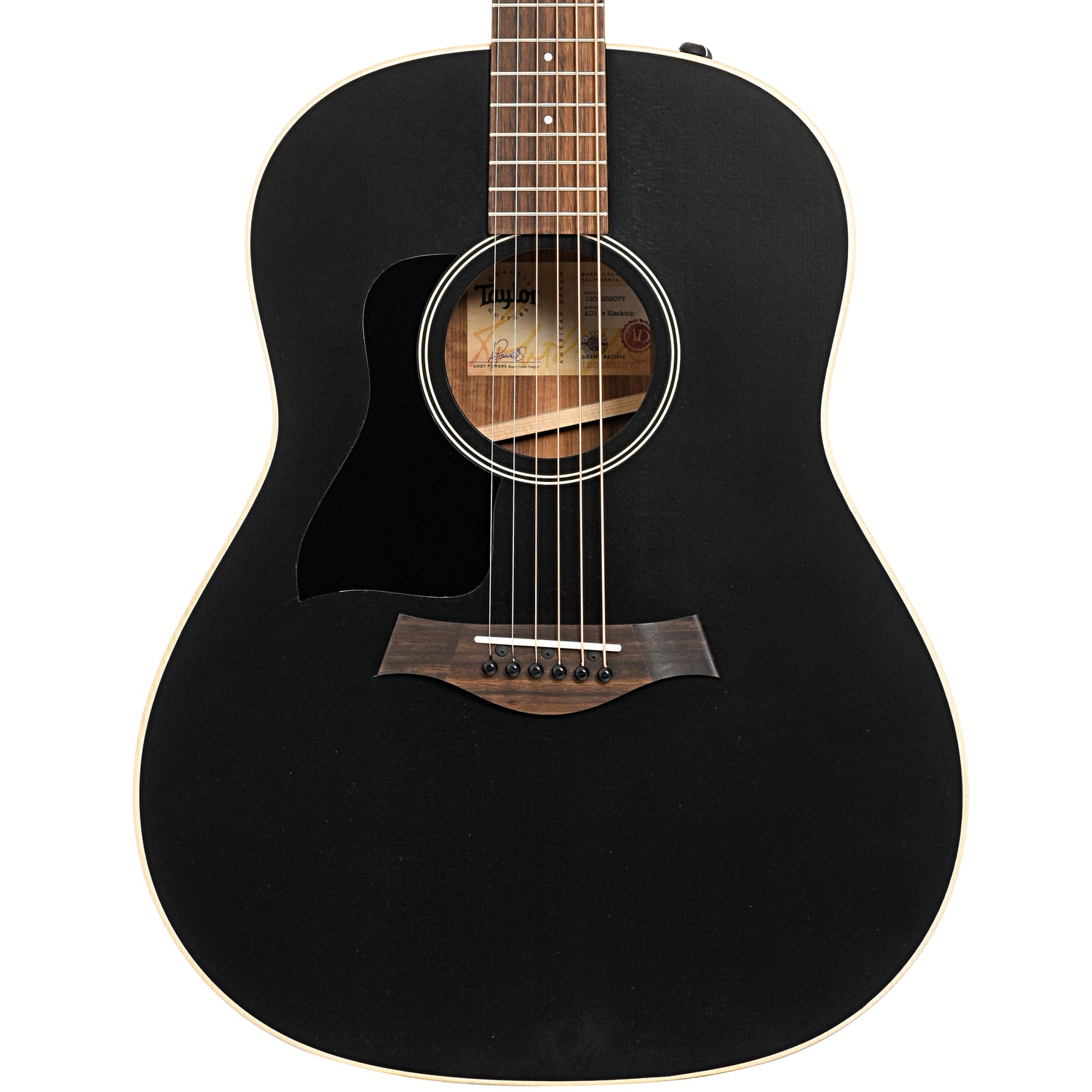 Image 2 of Taylor American Dream AD17e Blacktop Acoustic-Electric Guitar, Left Handed- SKU# AD17EBLH : Product Type Flat-top Guitars : Elderly Instruments
