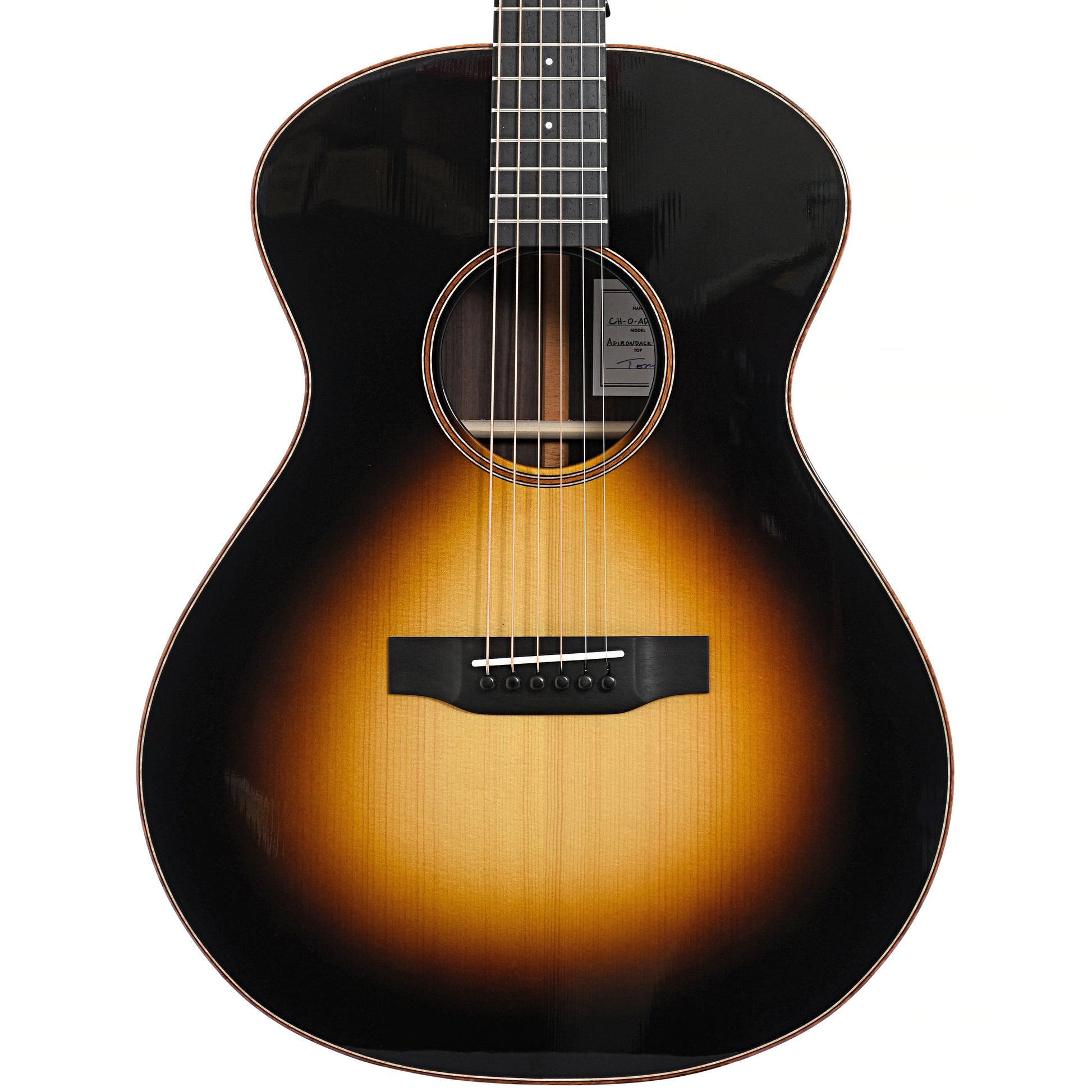 Image 2 of Bedell Coffee House Orchestra Acoustic Guitar, Adirondack Spruce & Indian Rosewood- SKU# BEDCOM : Product Type Flat-top Guitars : Elderly Instruments