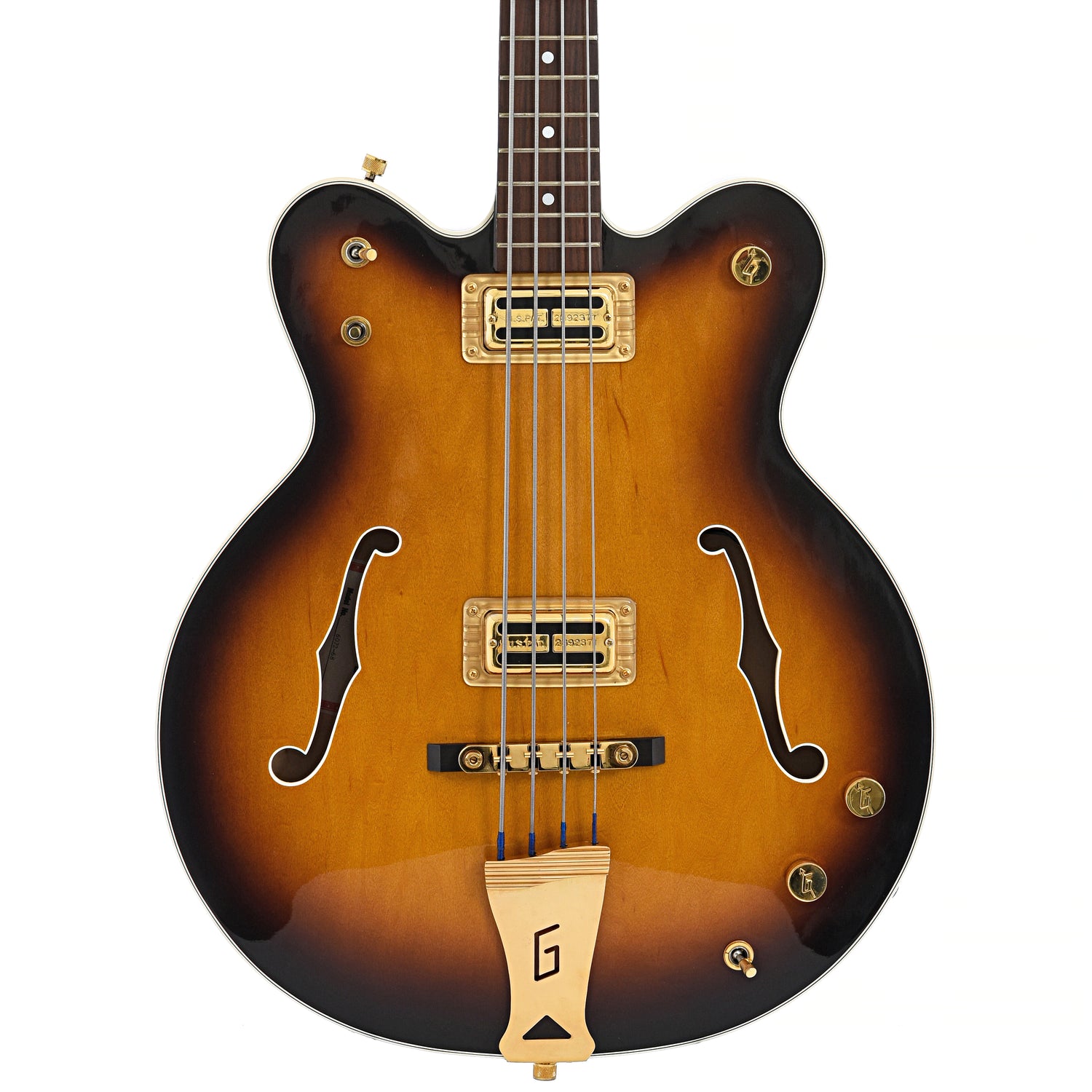 Front of Gretsch 6072-68 Broadcaster Bass